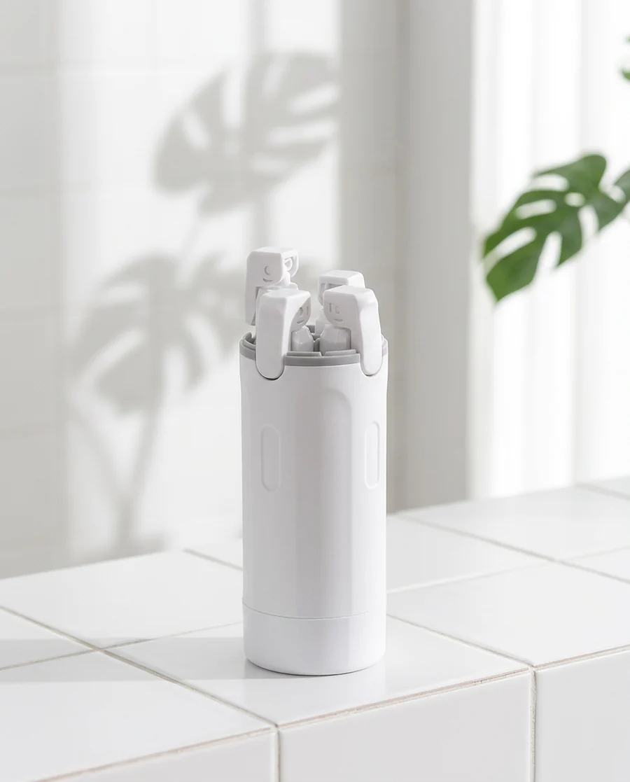 Leakproof 4-in-1 Travel Bottle