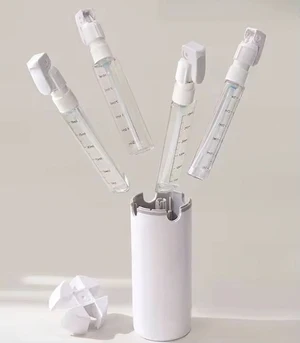Leakproof 4-in-1 Travel Bottle
